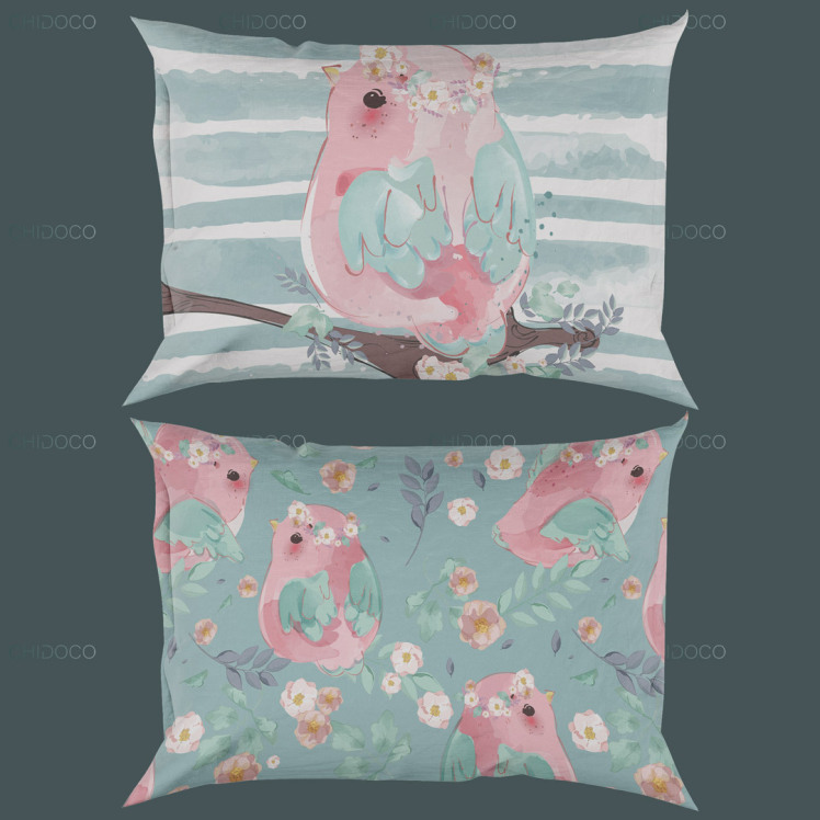 بالشت کودک طرح پرنده