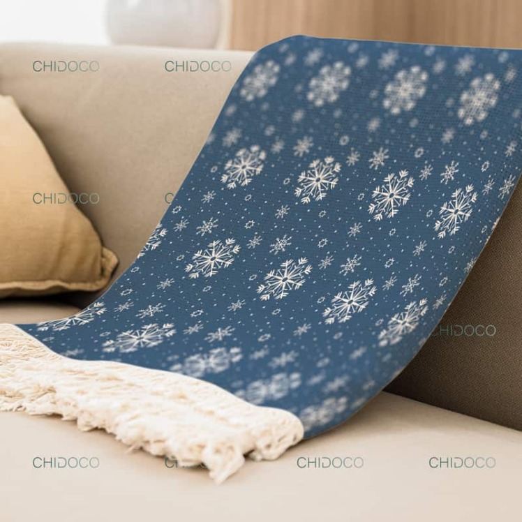 شال مبل سورمه‌ای