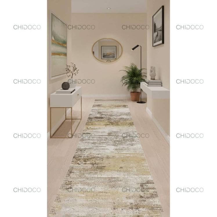 فرش راهرویی کرم