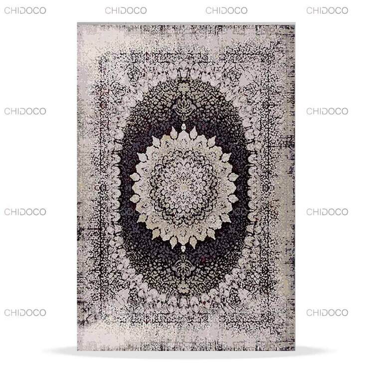 فرش کرمی مشکی