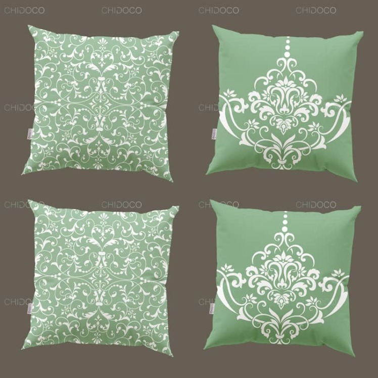 کوسن کبل سبز