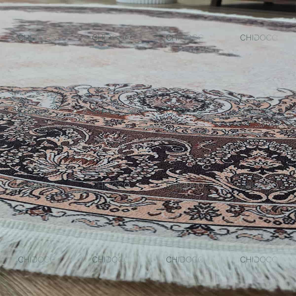  فرش بیضی کوچک 