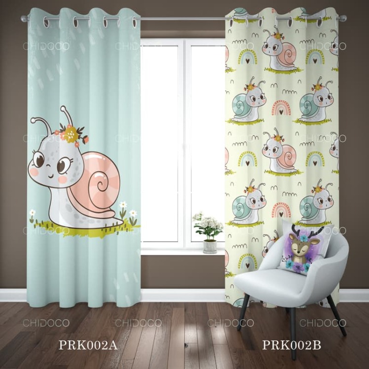 پرده اتاق کودک دختر و پسر