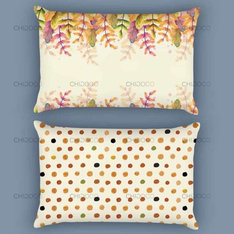 روبالشتی ساتن طرح دار