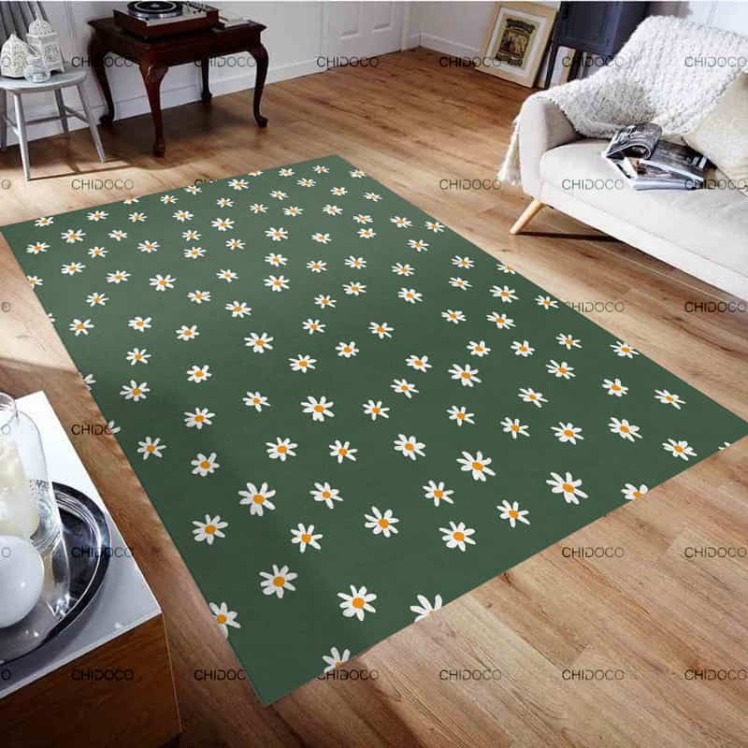 روفرشی مخمل مینیمال سبز