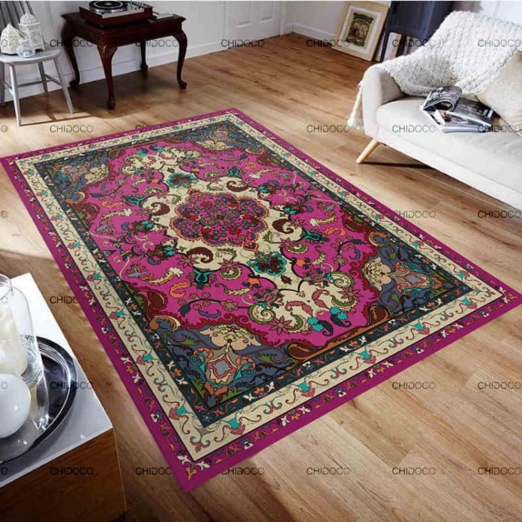 روفرشی زیرسفره‌ای سنتی صورتی