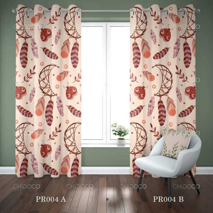 پرده مینیمال طرح بوهو