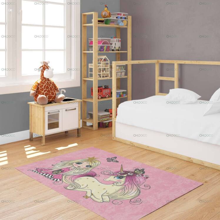 فرش چاپی اتاق کودک