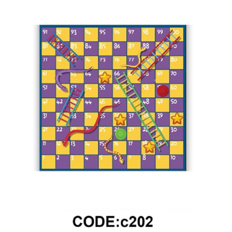 فرش مار و پله