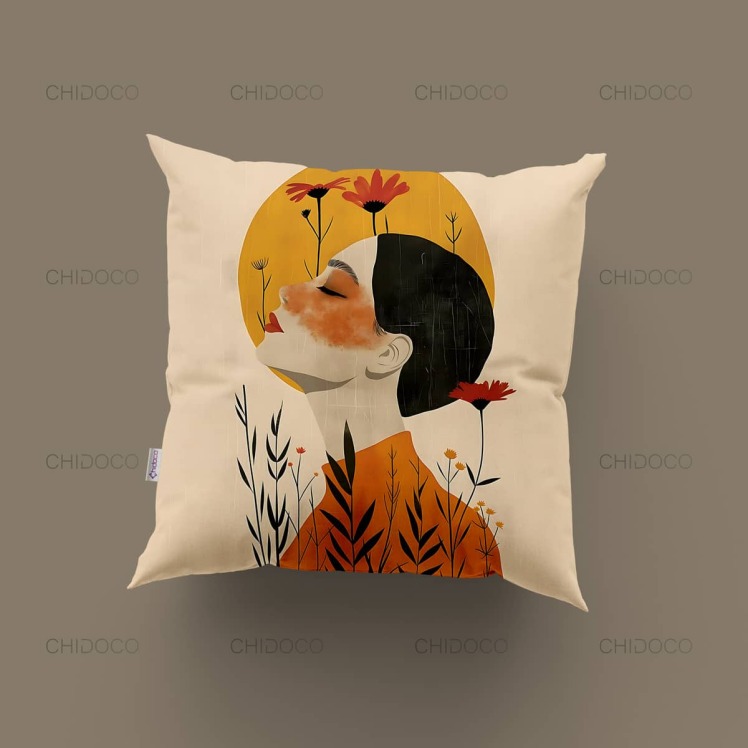 کوسن مبل کرم دختر