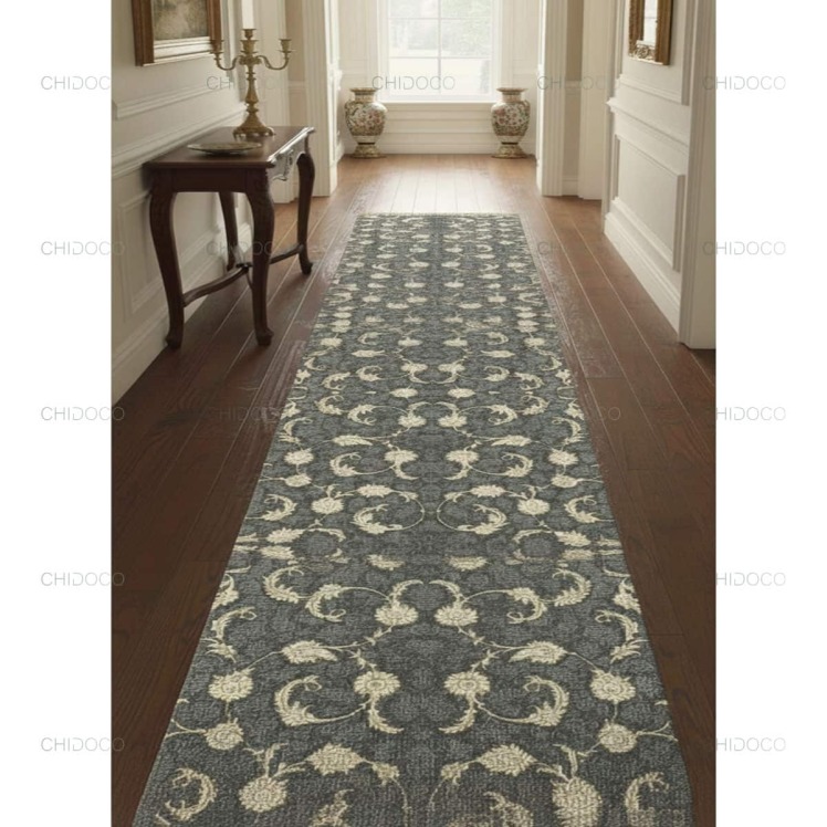 فرش کناره طوسی