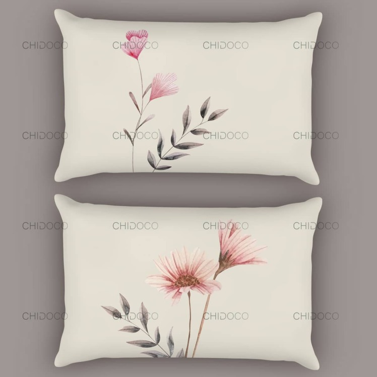 روبالشتی ساتن طرح دار