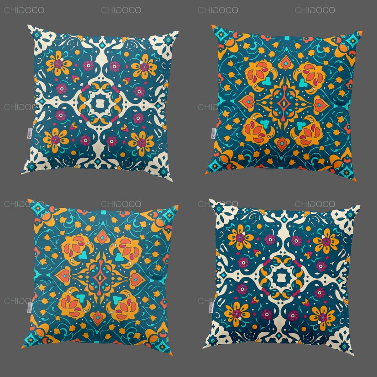  کوسن مبل سورمه‌ای 