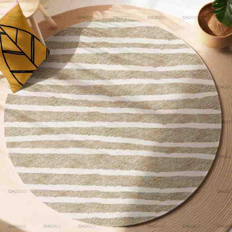 فرش گرد کرم