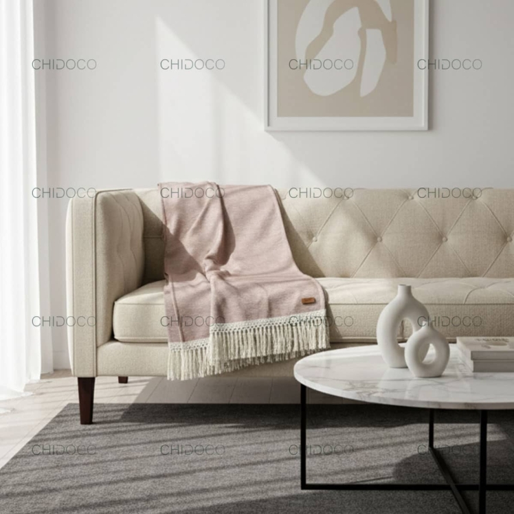 شال مبل کرم