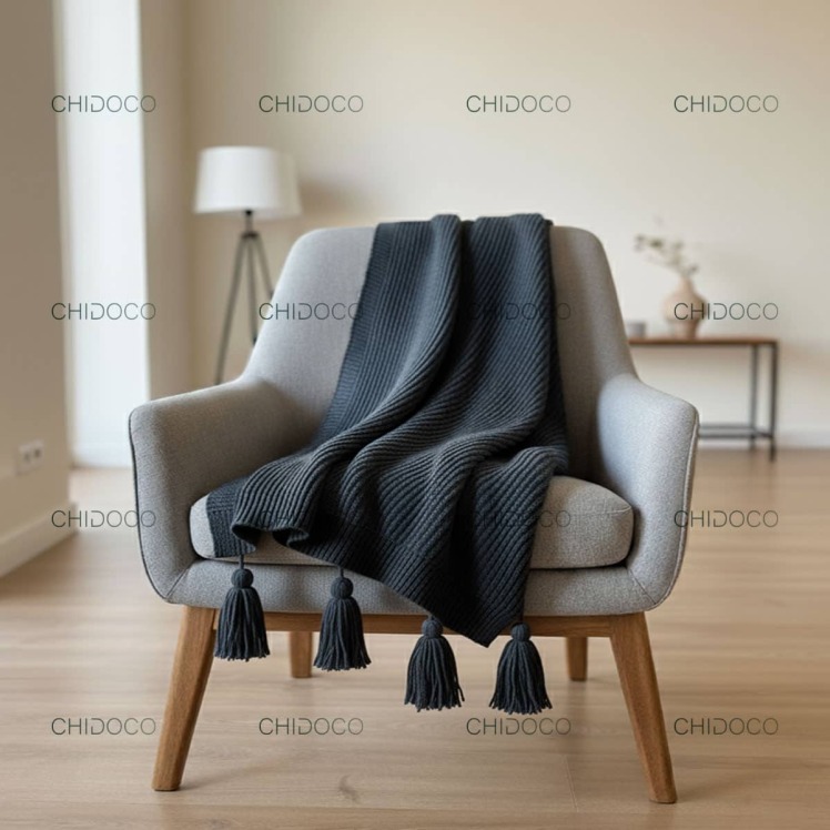 شال مبل بافتنی