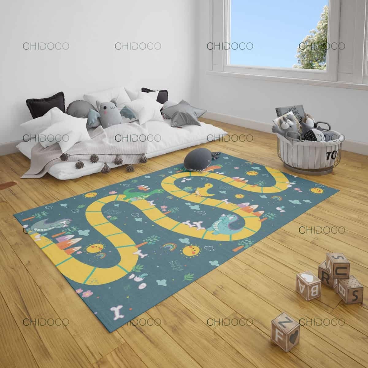  فرش بازی بچه‌گانه 