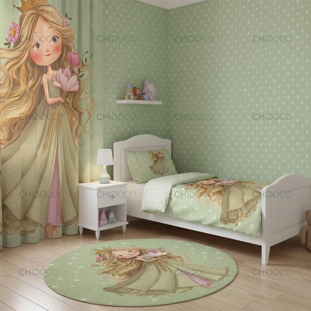 روتختی دخترانه سبز