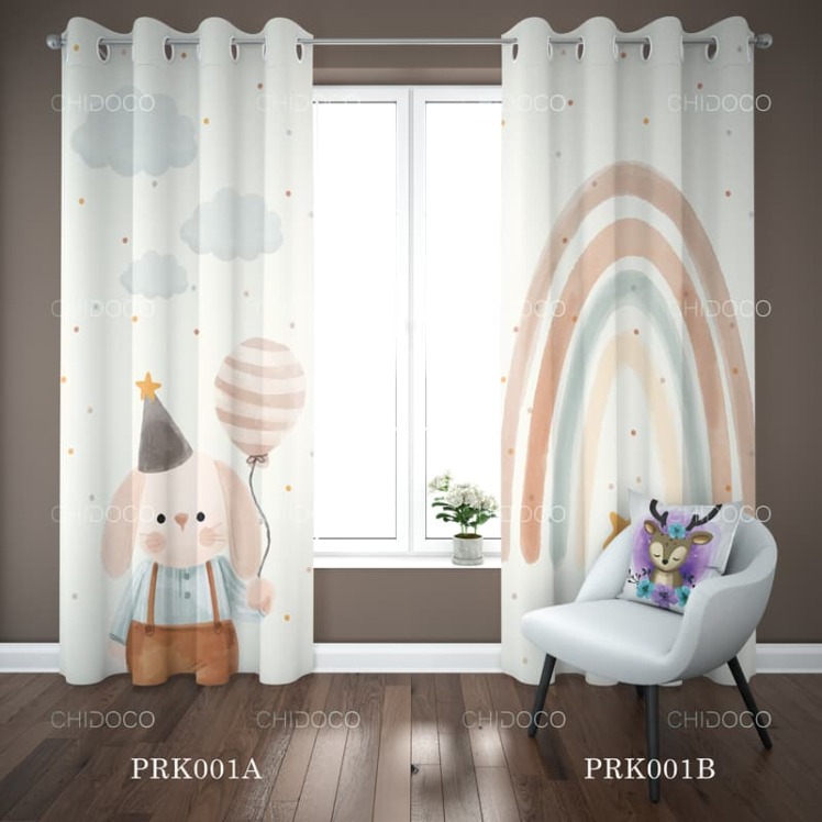 پرده آماده اتاق کودک