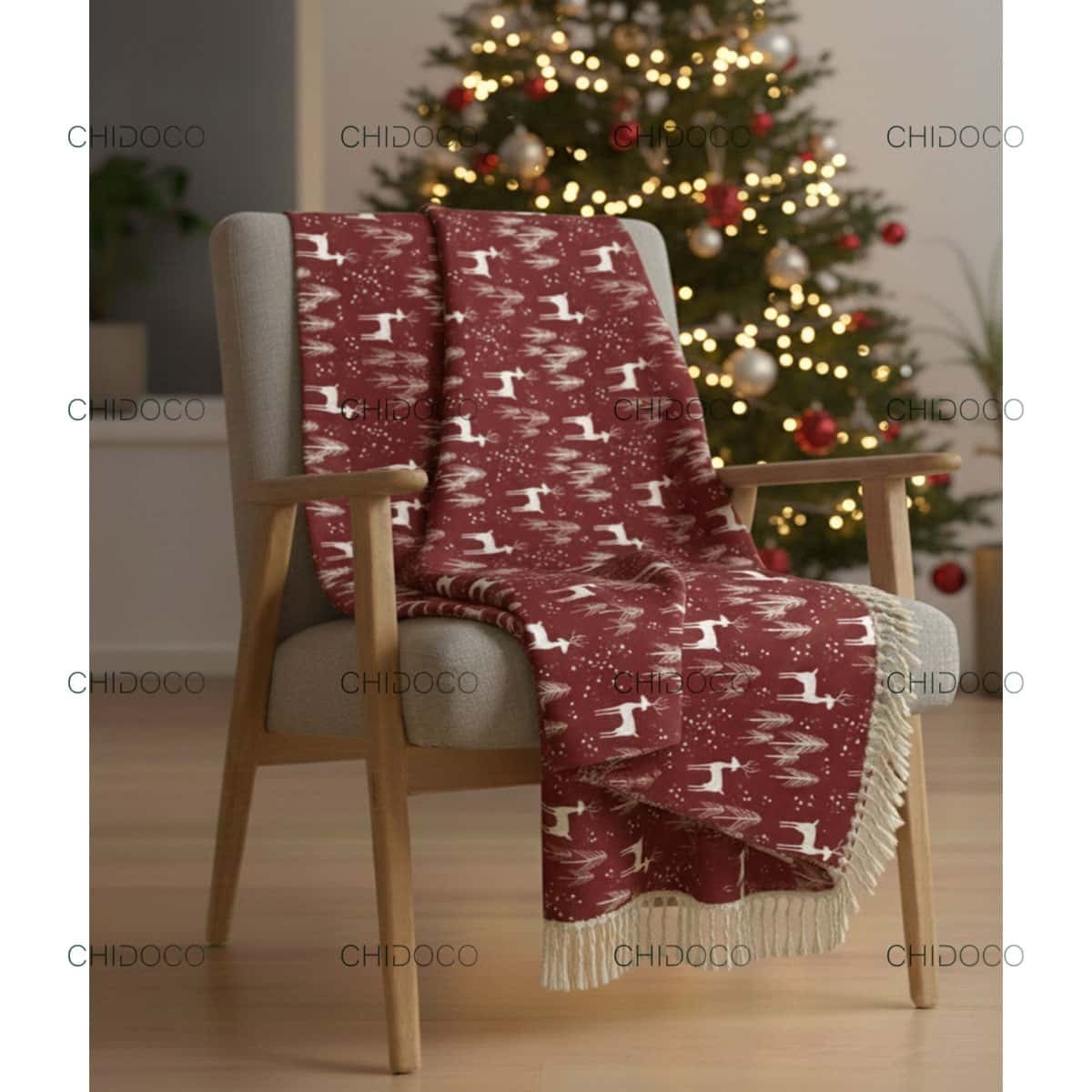  شال مبل کریسمس 