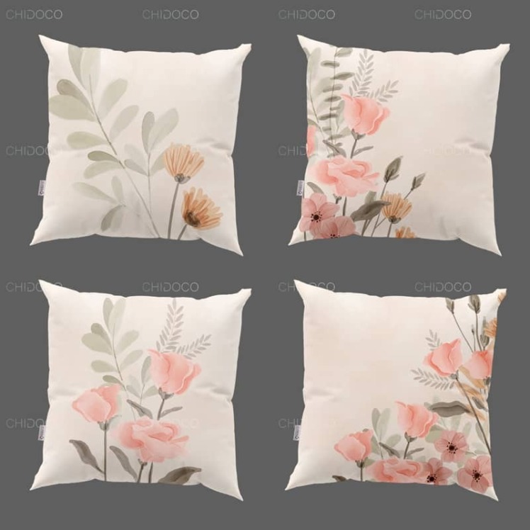 کوسن مبل صورتی