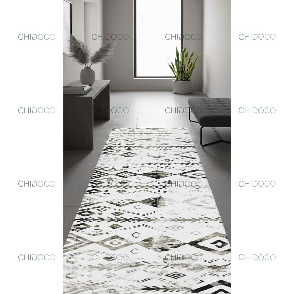  فرش کناره مینیمال 