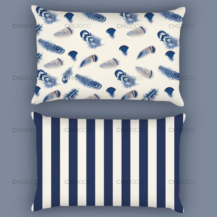 روبالشتی ساتن طرح دار