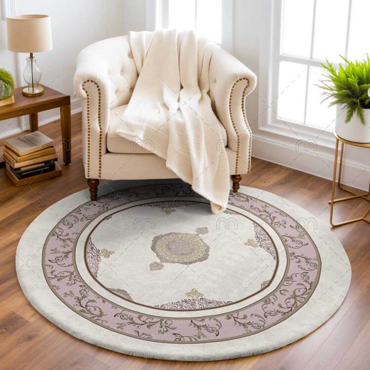 فرش گرد سنتی