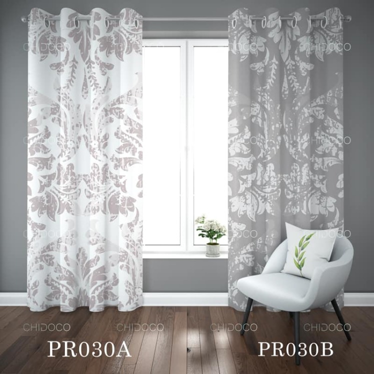 پرده آماده اتاق طوسی