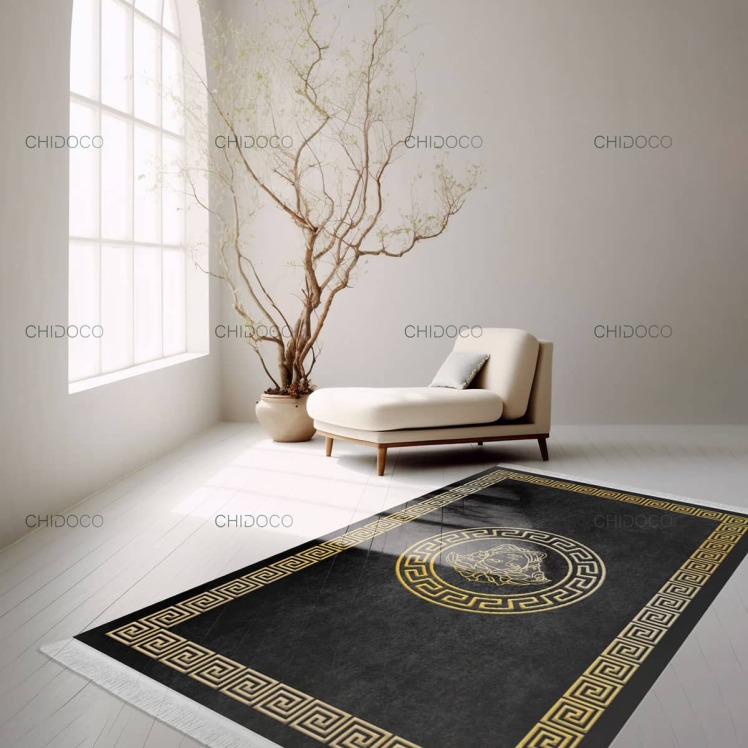 فرش مشکی مدرن