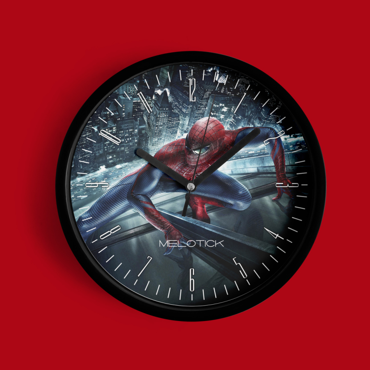 ساعت دیواری مرد عنکبوتی