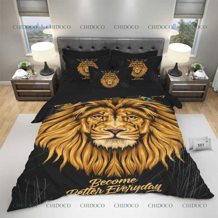 روتختی مشکی طرح شیر