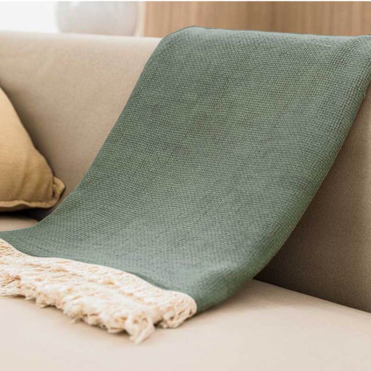 شال مبل مینیمال سبز