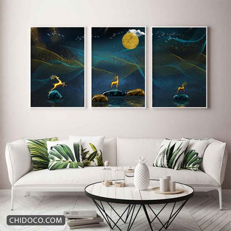 تابلو دکوراتیو گوزن