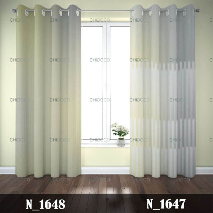 پرده آماده مخمل مینیمال