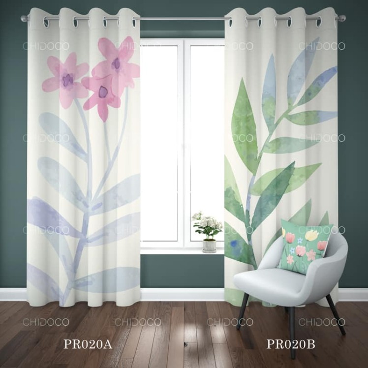 پرده آماده پانچی مدرن