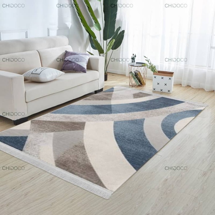 فرش مینیمال کرم