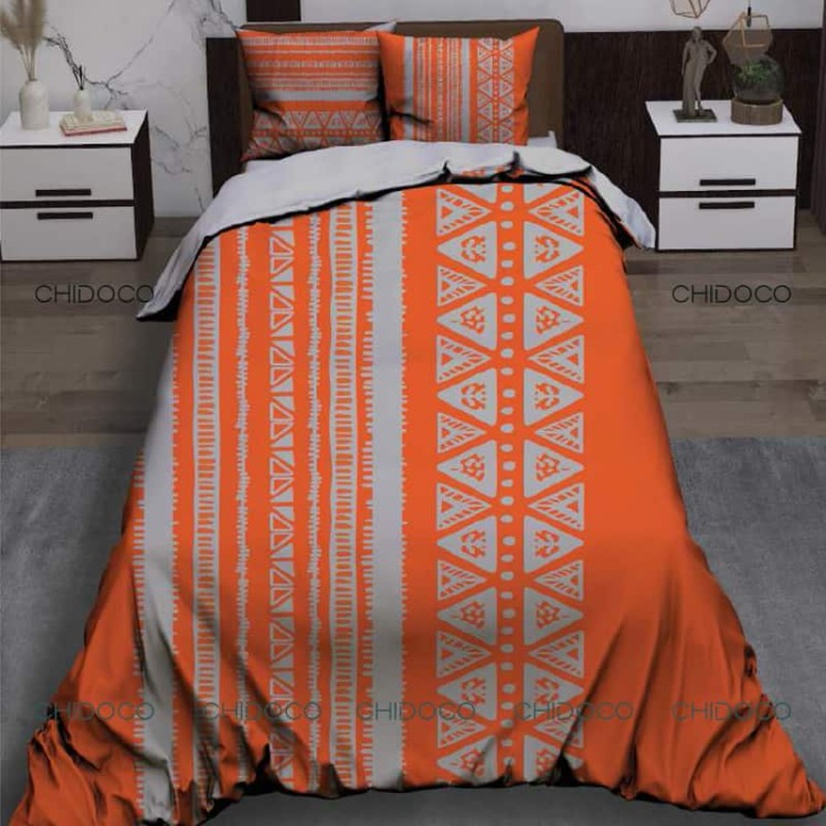 روتختی نخی نارنجی راه راه