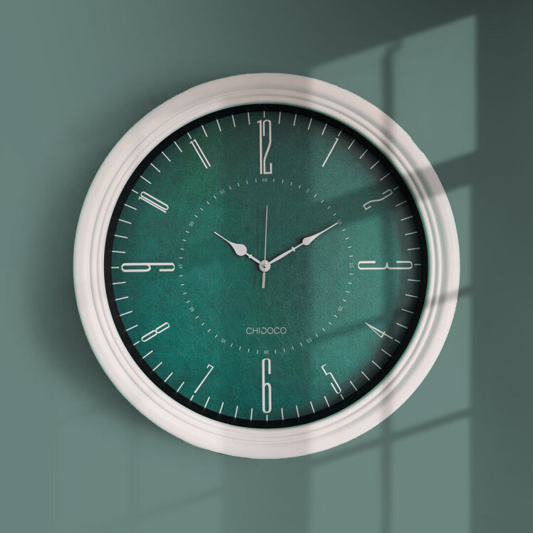ساعت دیواری سبز