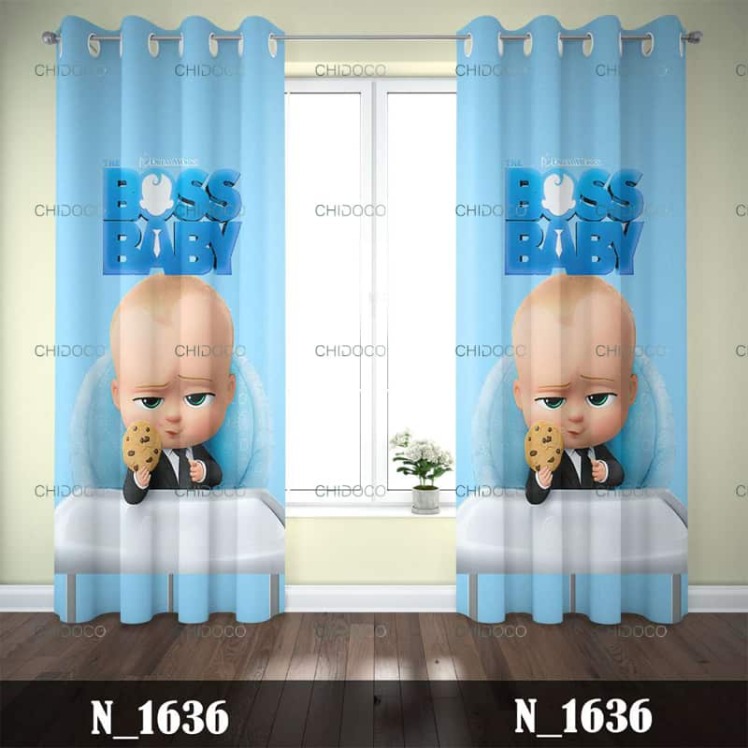 پرده طرح بچه رئیس