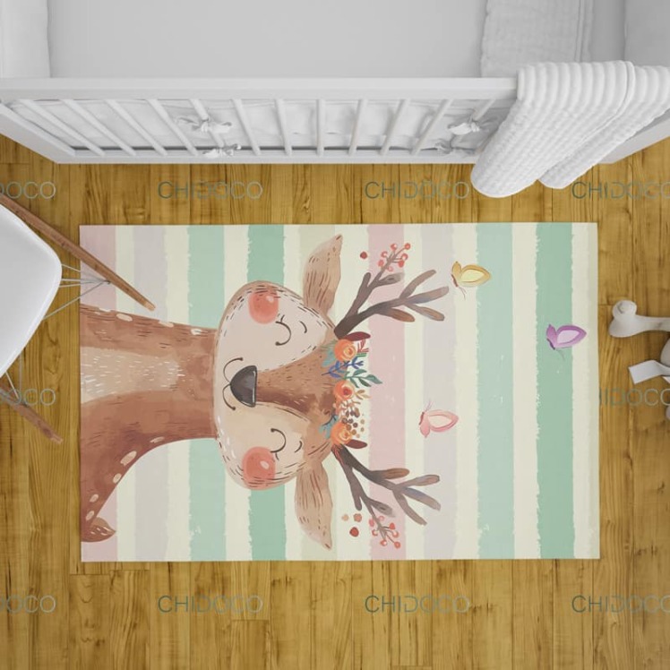 فرش اتاق کودک رنگی