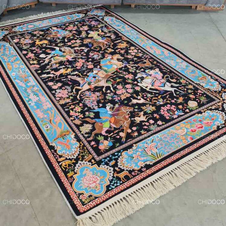فرش ابریشم