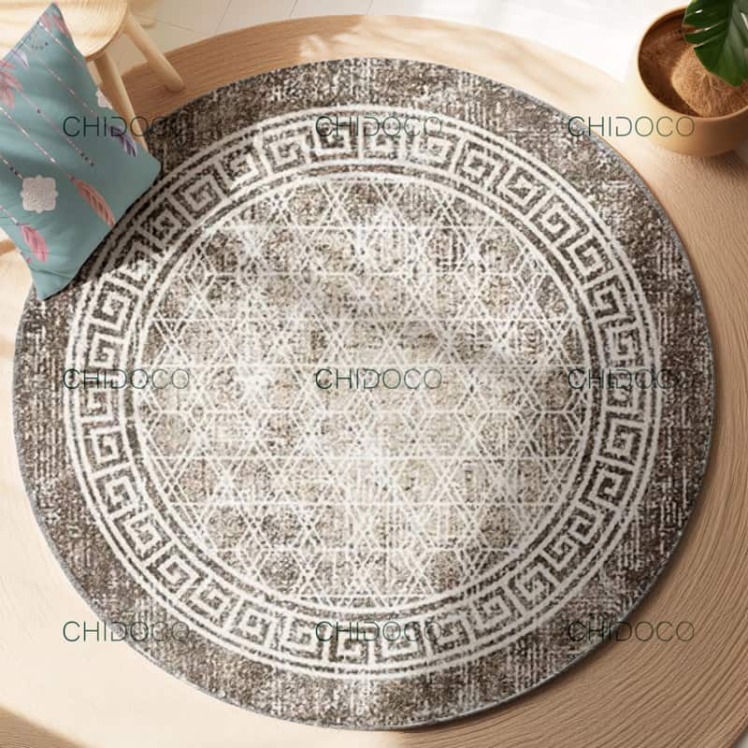 فرش گرد مدرن