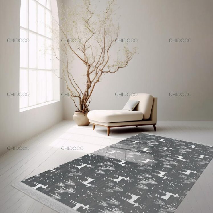 فرش مینیمیال طوسی