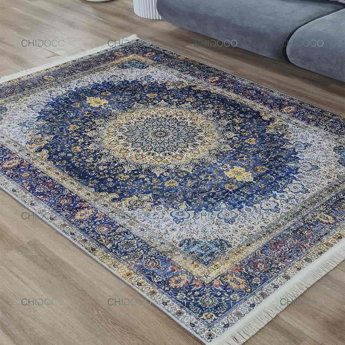  فرش سورمه‌ای 