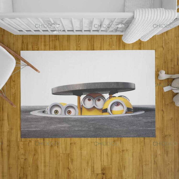 فرش کودک طرح مینیون