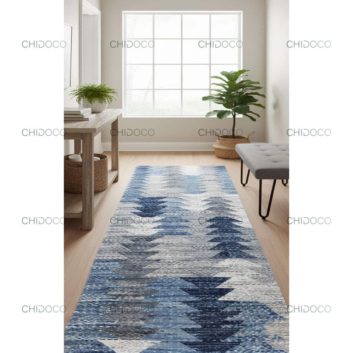  فرش کناره آبی 