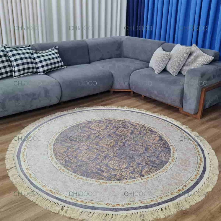 فرش گرد مدرن