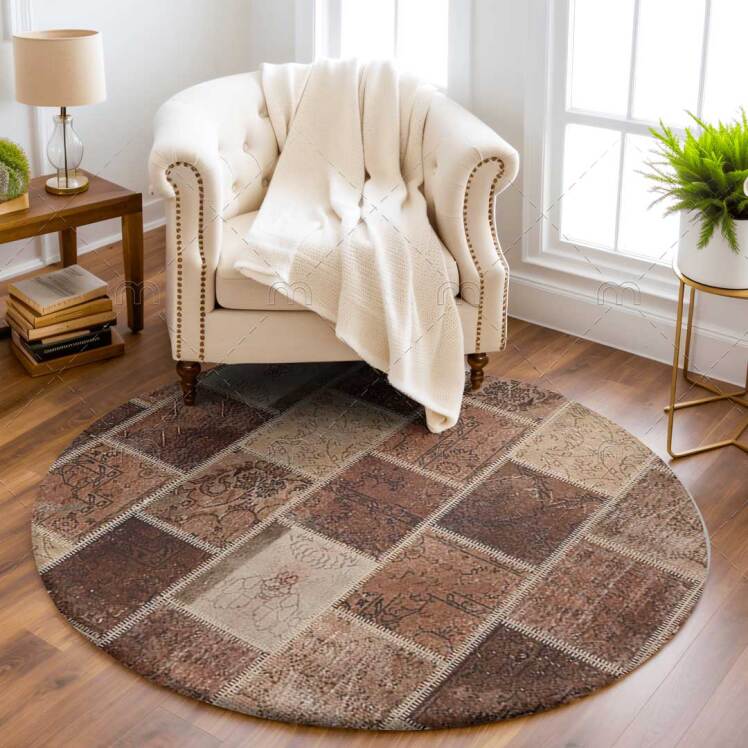 فرش گرد مدرن