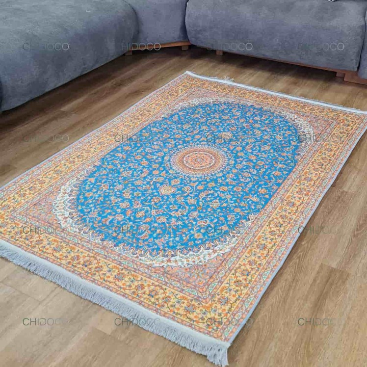 فرش فیروزه‌ای